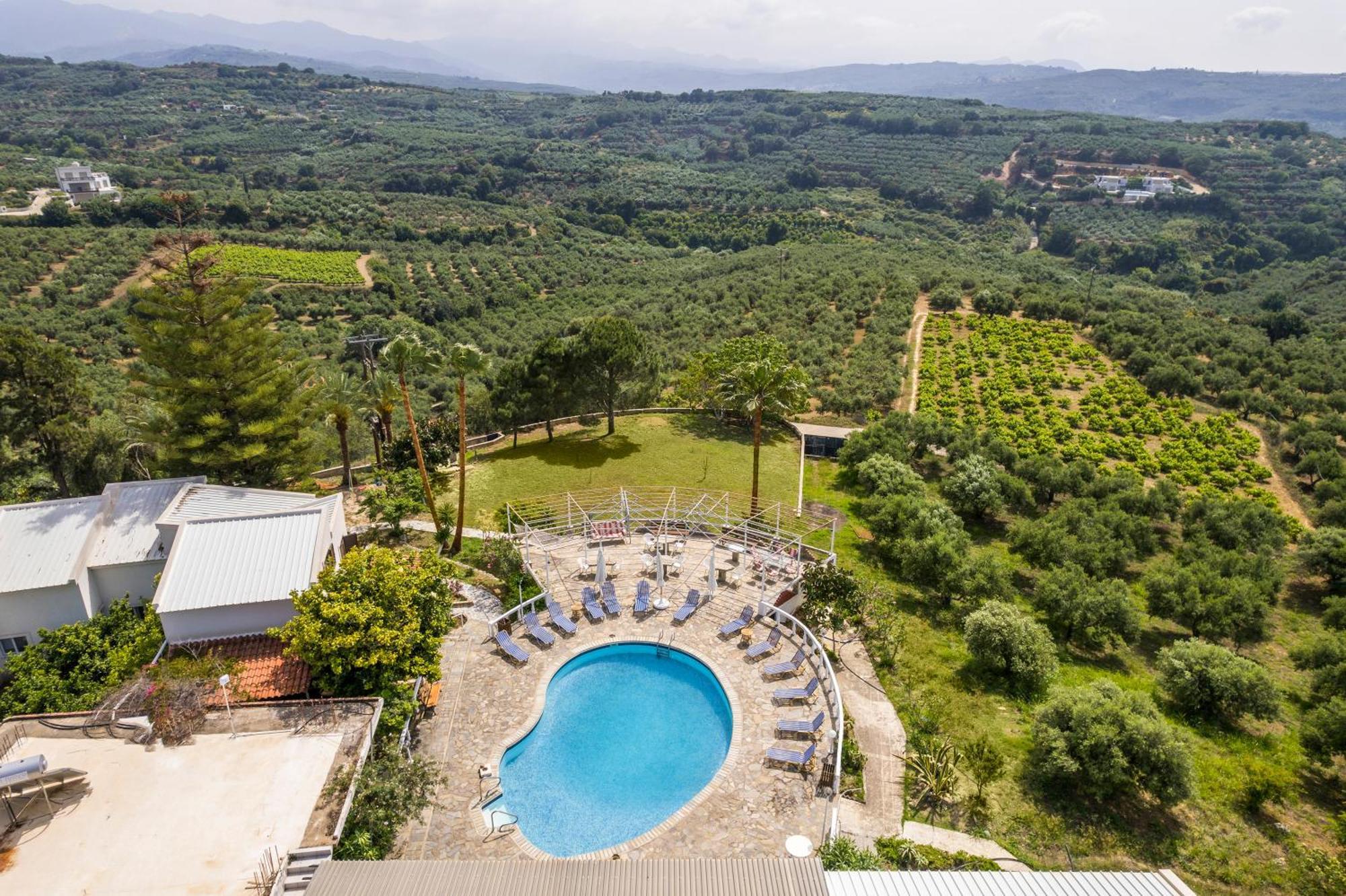 Rose Of Crete Aparthotel Platanés Exteriör bild
